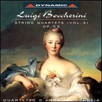 Boccherini: String Quartets, Op. 52, Vol. 3 von Venice String Quartet