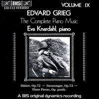 Grieg: The Complete Piano Music, Vol. 9 von Eva Knardahl