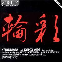 Works by Nishimura Miyoshi Takemitsu Matsushita von Kroumata Percussion Ensemble