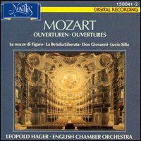 Mozart: Overtures von Leopold Hager