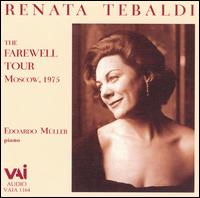 Renata Tebaldi Farewell Tour Moscow 1975 von Renata Tebaldi