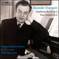 Alexander Tcherepnin: Symphonies Nos. 3 & 4; Piano Concerto No. 6 von Noriko Ogawa