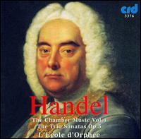 Handel: The Trio Sonatas, Op. 5 von L'Ecole d'Orphée