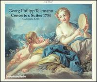 Georg Philipp Telemann: Concerts & Suites 1734 von Camerata Köln