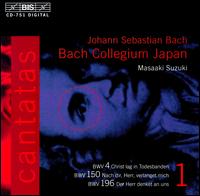 Bach: Cantatas BWV 4, 150, 196 von Bach Collegium Japan