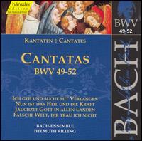 Bach: Cantatas, BWV 49-52 von Helmuth Rilling