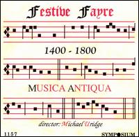 Festive Fayre von Musica Antiqua London