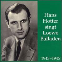 Hans Hotter singt Loewe Balladen von Hans Hotter