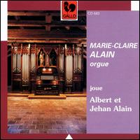 Marie-Claire Alain joue Albert et Jehan Alain von Marie-Claire Alain