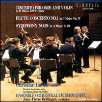 Bach: Concerto for Oboe and Violin BWV1060a; Carl Stamitz: Flute Concerto No. 1; Mozart: Symphony No. 29 von Christian Larde