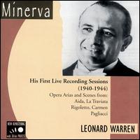 Leonard Warren Recordings (1940 - 1944) von Leonard Warren