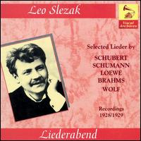 Liederabend von Leo Slezak