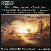 Mendelssohn: Complete String Symphonies, Vol.3 von Nieuw Sinfonietta Amsterdam
