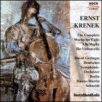 Krenek: Complete Works for Cello von David Geringas