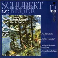 Schubert arranged by Reger: Songs von Dennis Russell Davies