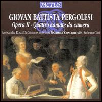 Pergolesi: Quattro cantate da camera, Op. 2 von Roberto Gini