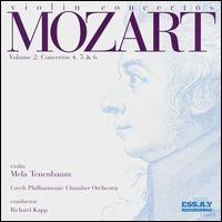 Mozart: Violin Concertos 4-6 von Mela Tenenbaum