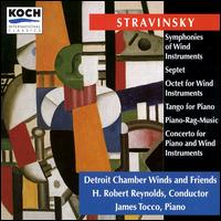 Stravinsky: Symphonies of Wind Instruments, etc. von Detroit Chamber Winds