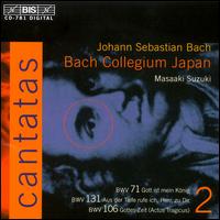 Bach: Cantatas BWV71, 131, 106 von Bach Collegium Japan