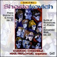 Dmitry Shostakovich: Piano Quintet in G minor, Op. 57; Suite of Romances on Poems of Alexander Blok, Op. 127 von Various Artists