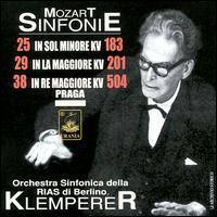 Mozart: Symphonies Nos. 25, 29, 38 von Otto Klemperer