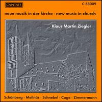 New Music in Church von Klaus Martin Ziegler
