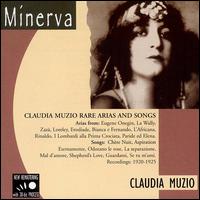 Claudia Muzia Rare Recordings (1920 - 1925) von Various Artists