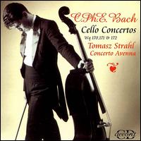 C.P.E. Bach: Cello Concertos, Wg 170, 171 & 172 von Tomasz Strahl