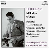 Poulenc: Songs von Michel Piquemal