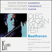 Beethoven: Klarinettentrio op. 11; Duos für Klarinette & Violoncello; Sonate für Klavier & Violoncello von Various Artists