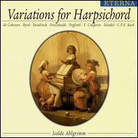 Variations for Harpsichord von Isolde Ahlgrimm