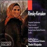 Nikolay Rimsky-Korsakov: Complete Symphonies; Piano Concerto; Capriccio espagnol; etc. von Dmitri Kitayenko