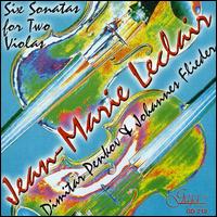 Leclair: Sonatas for two Violas Op. 12 von Various Artists