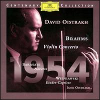Brahms: Violin Concerto; Sarasate: Navarra; Wienawski: Etudes-Caprices von David Oistrakh