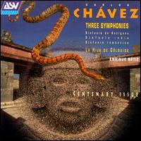 Chavez: Three Symphonies von Enrique Bátiz