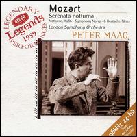 Mozart: Serenade No. 6; Symphony No. 32 von Peter Maag
