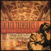 Sacred Treasures, Vol. 2: Choral Masterworks from the Sistine Chapel von Various Artists