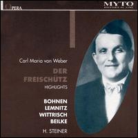 Weber: Der Freischütz (Highlights) von Various Artists