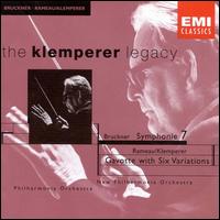 Bruckner: Symphony No. 7; Rameau: Gavotte with Six Variations von Otto Klemperer