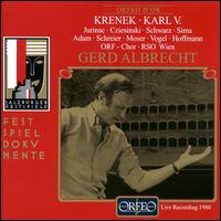 Krenek: Karl V von Various Artists