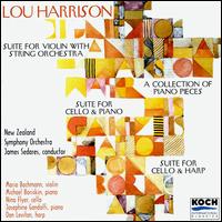 Lou Harrison: Suite for Violin with String Orchestra; Suite for Cello & Harp von Various Artists