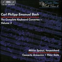 Bach: Complete Keyboard Concertos Vol. 3 von Miklós Spányi