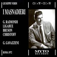 Verdi: I Masnadieri von Various Artists