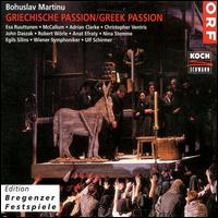 Bohuslav Martinu: Greek Passion von Various Artists
