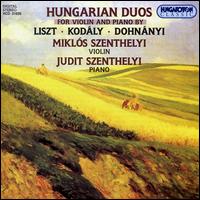 Hungarian Duos for Violin and Piano von Various Artists
