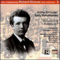 Strauss the unknown Vol. 3 early symphonies von Various Artists