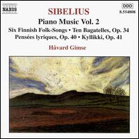 J. Sibelius: Piano Music Vol. 2 von Havard Gimse