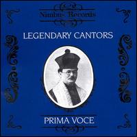 Legendary Cantors von Various Artists