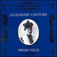 Legendary Cantors von Various Artists