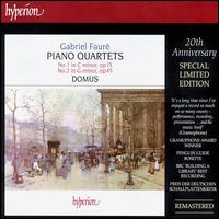 Fauré: Piano Quartets 1 & 2 von Various Artists